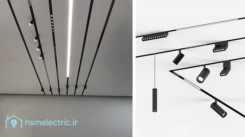 انواع چراغ مگنتی توکار ZFR